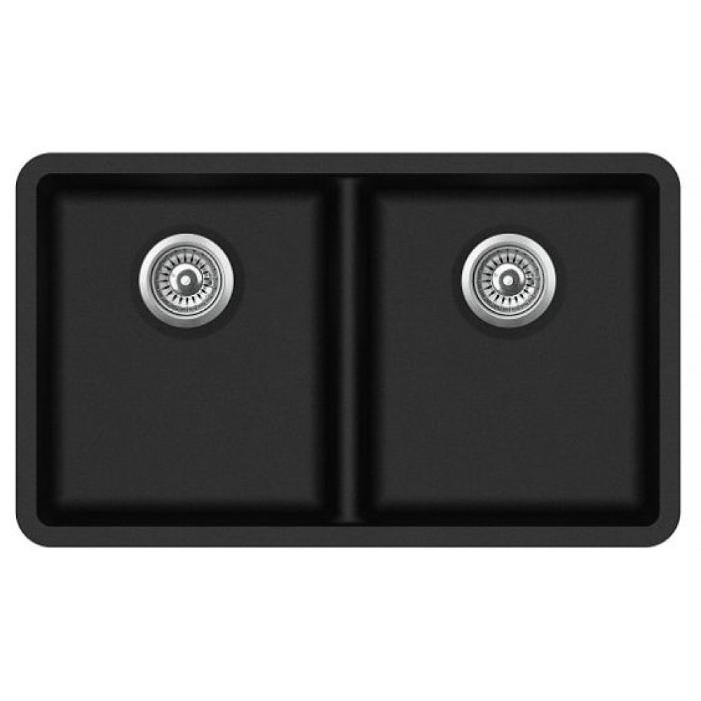 Кухонная мойка AQUASANITA Arca SQA200W (черный 601)