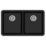 Кухонная мойка AQUASANITA Arca SQA200W (черный 601)