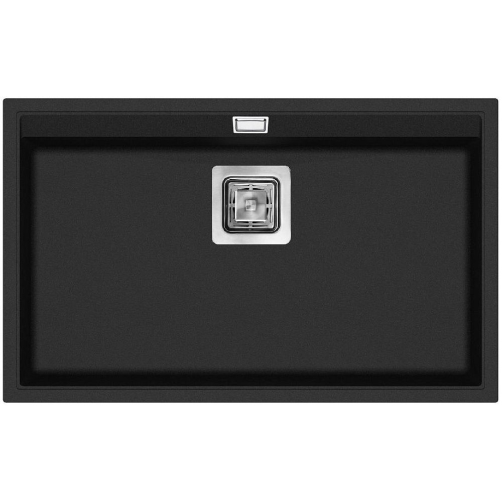 Кухонная мойка AQUASANITA Delicia SQD101AW (black metallic 601)