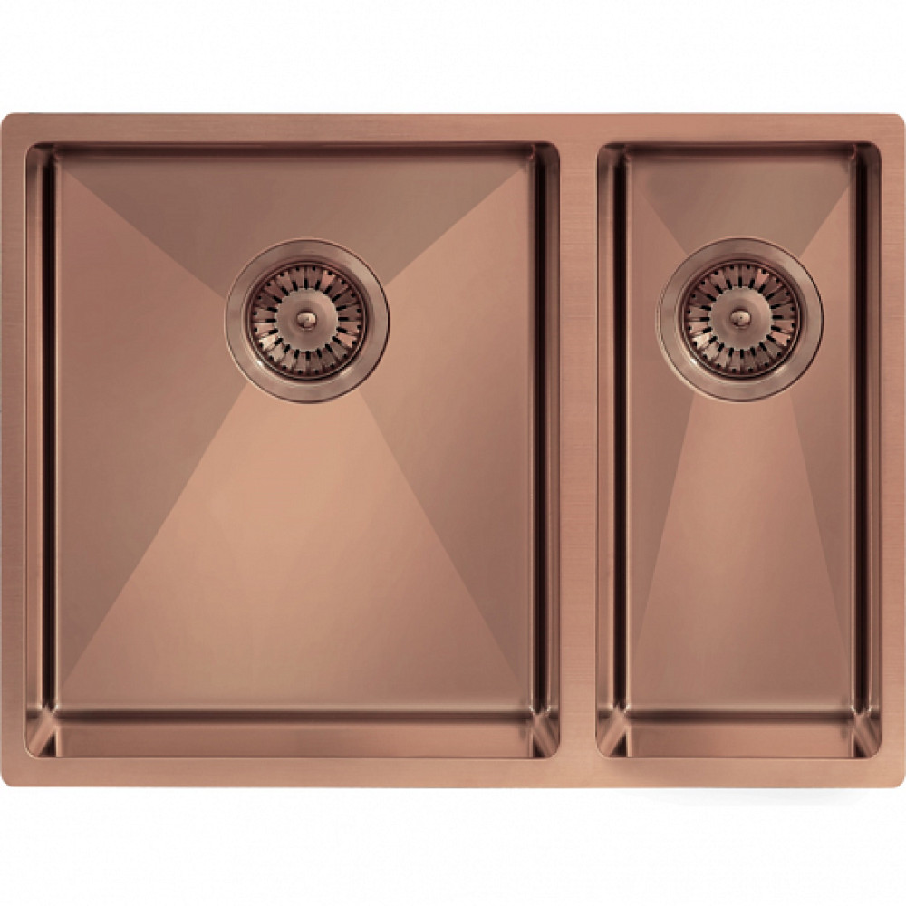 Кухонная мойка TopZero ColorX TNL 340.70.30 GOLD ROSE, медь