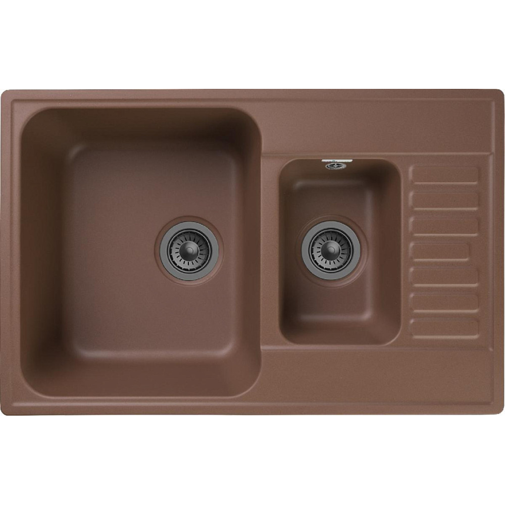 Кухонная мойка GRANFEST QUARZ GF-Z 21К терракот