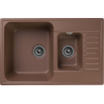 Кухонная мойка GRANFEST QUARZ GF-Z 21К терракот