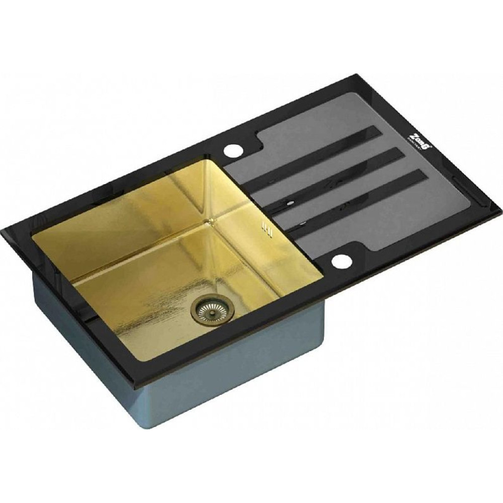 Кухонная мойка ZORG GL-7851-BLACK-BRONZE