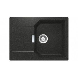 Мойка SCHOCK 700562 manhattan 45 d cristalite корз.клапан 690x510 оникс