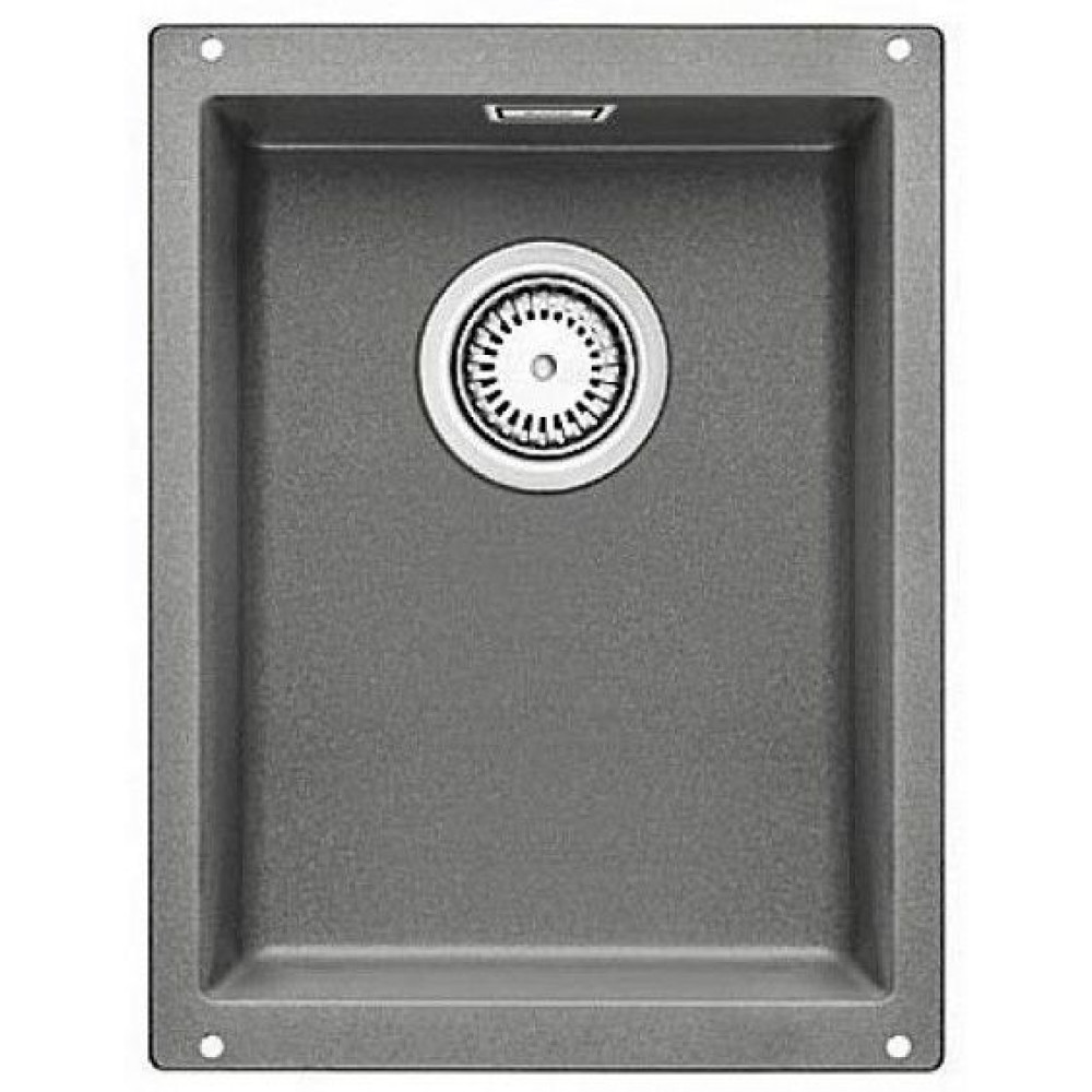 Кухонная мойка Blanco SUBLINE 320-U SILGRANIT алюметаллик с отв.арм. InFino (арт.523408)