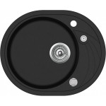 Кухонная мойка AQUASANITA Clarus SR102AW (black metallic 601)