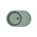 Кухонная мойка FLORENTINA Лотос 780 серый шелк (20.295.C0780.307)