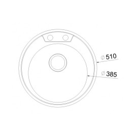 Кухонная мойка OULIN OL-R510