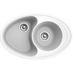 Кухонная мойка EWIGSTEIN Elegant W90KF иней