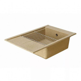 Кухонная мойка AQUATON Делия 78 (1A715132DE220) песочный