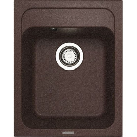 Кухонная мойка TopZero Bonnie Chocolate (400x500-93), искусственный гранит