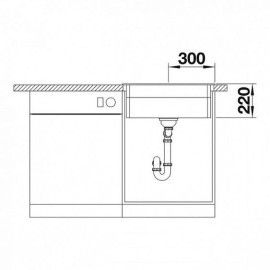Кухонная мойка Blanco Etagon 6 антрацит гранит 524539