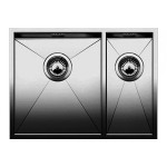 Кухонная мойка BLANCO zerox 340/180-u left