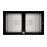 Мойка кухонная Teka DIAMOND RS15 2B 86 BLACK (art.115030017)