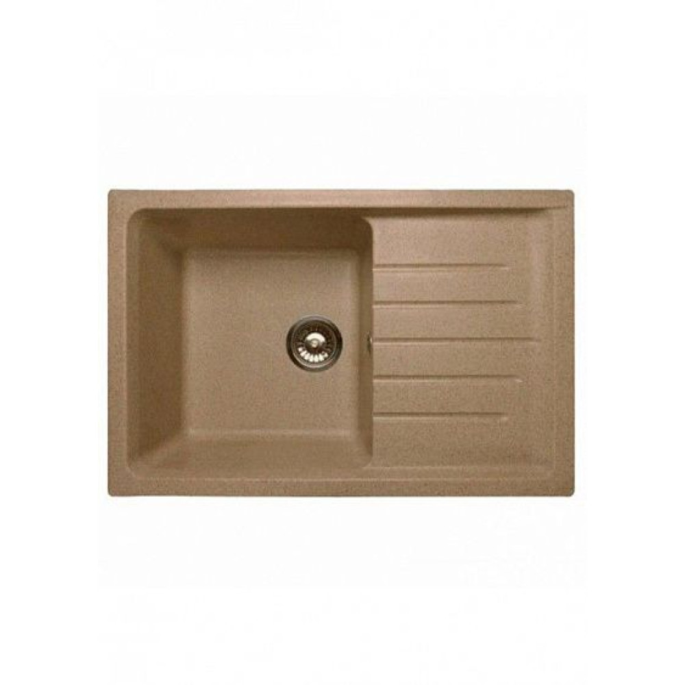 Мойка GRANFEST Practic GF-P760L (760х500) Терракот 307 с крылом 432114