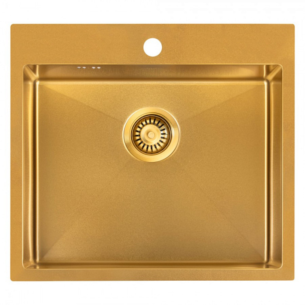 Кухонная мойка ZORG ZRN 5055 Nano PVD Gold