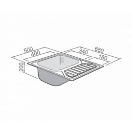 Кухонная мойка RODI Okio plus 65 Flat LIN
