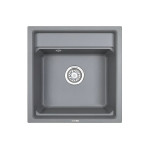 Кухонная мойка GRANULA KS-5002 алюминиум