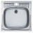 Кухонная мойка ALVEUS Basic 130 NAT-60 465X465 (в комплекте с сифоном)