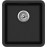 Кухонная мойка AQUASANITA Arca SQA101W (black metallic 601)