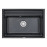 Кухонная мойка GRANULA KS-7301 шварц