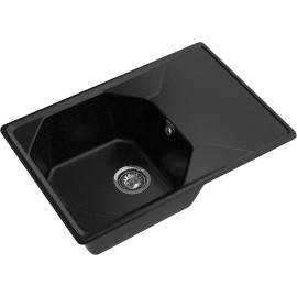 Кухонная мойка GRANFEST GF-U-740L чёрный