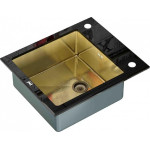 Кухонная мойка ZORG GL-6051-BLACK-BRONZE