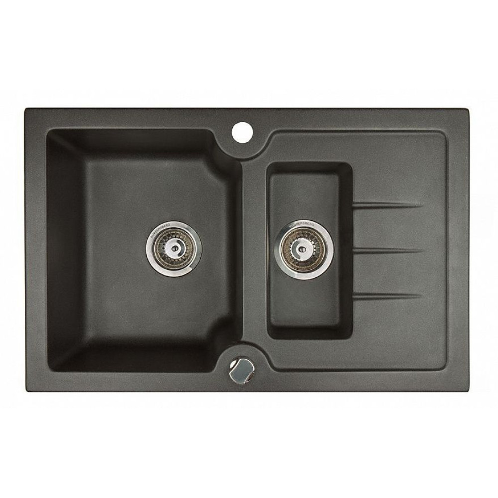 Кухонная мойка KUPPERSBERG modena 1,5b1d black