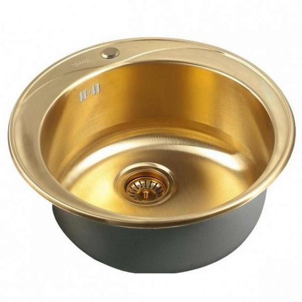 Кухонная мойка ZORG INOX PVD SZR-510/205 бронза