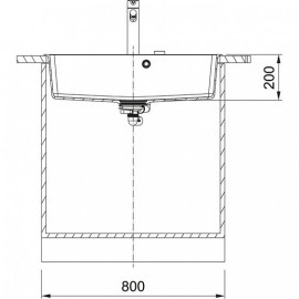 Мойка FRANKE CNG 610/210-73 черный матовый