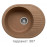 Кухонная мойка POLYGRAN F-22 терракот №307