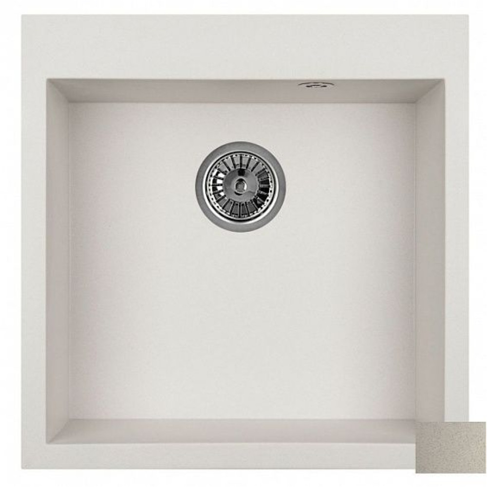 Мойка WEISSGAUFF quadro 505 eco granit серый шелк