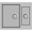 Кухонная мойка AQUASANITA Tesa SQT150AW (argent 220)