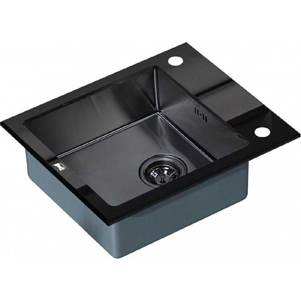Кухонная мойка ZORG GL-6051-BLACK