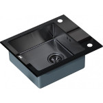 Кухонная мойка ZORG GL-6051-BLACK