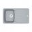 Мойка Franke AZG611-86стоп-,серый камень (114.0604.514)