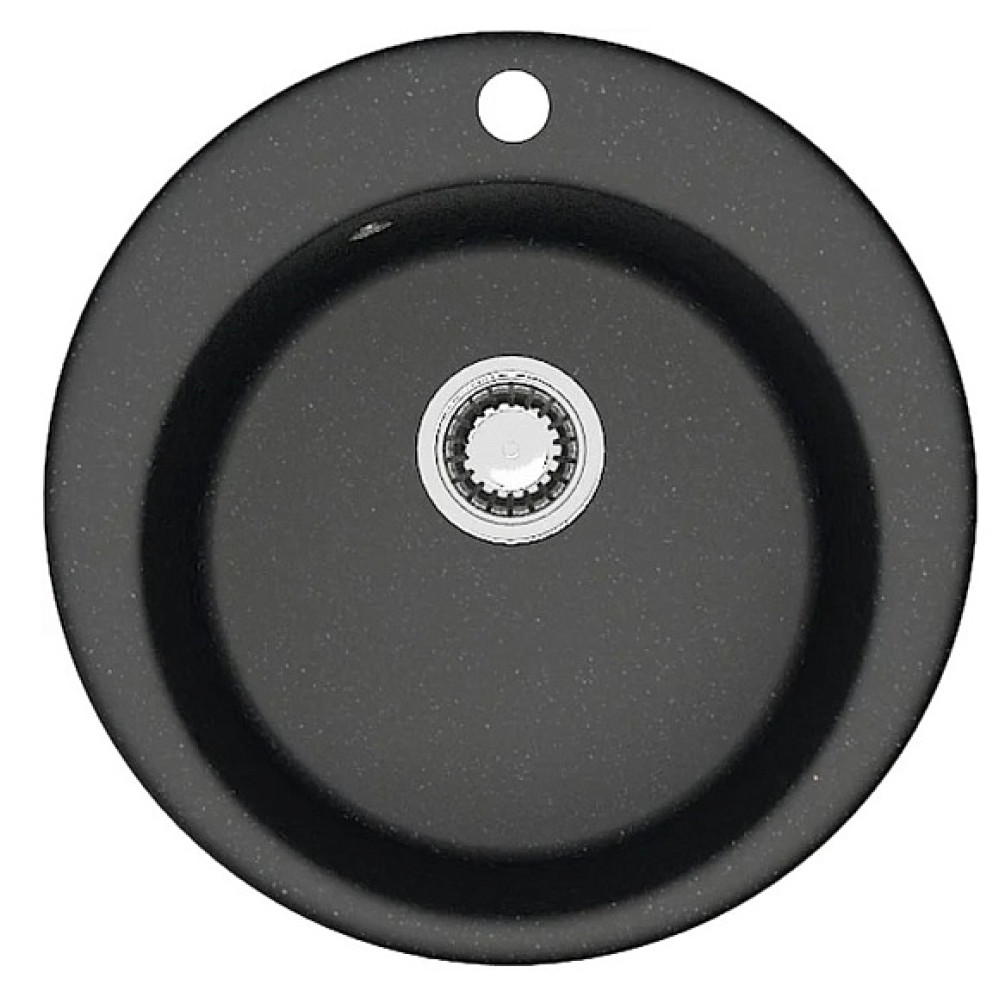 Кухонная мойка ZETT lab 30/Q4 черный T030Q004
