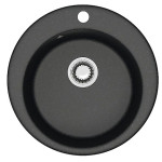 Кухонная мойка ZETT lab 30/Q4 черный T030Q004