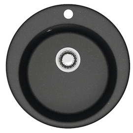 Кухонная мойка ZETT lab 30/Q4 черный T030Q004