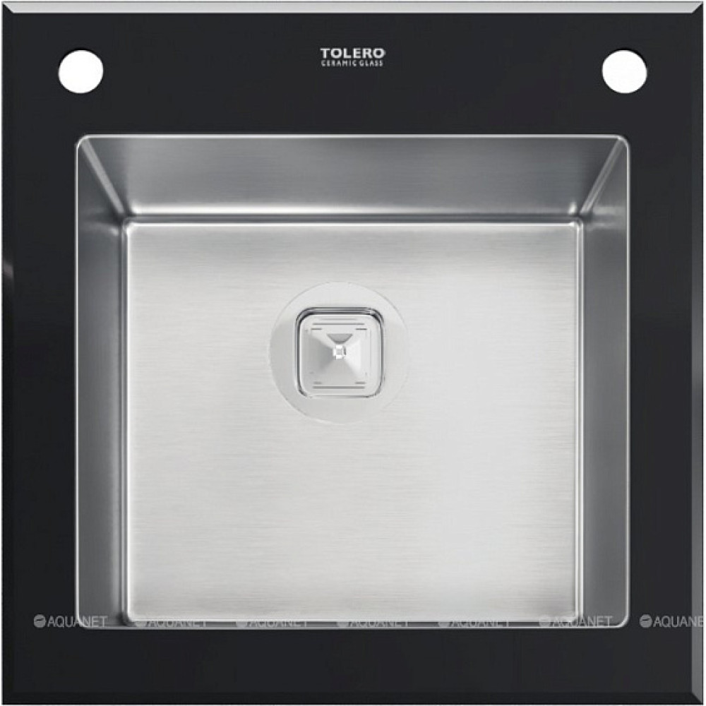 Кухонная мойка TOLERO Ceramic Glass TG-500 черный