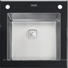 Кухонная мойка TOLERO Ceramic Glass TG-500 черный