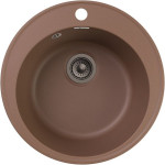 Кухонная мойка GRANFEST QUARZ GF-Z 08 D480 терракот