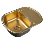 Кухонная мойка ZORG INOX PVD SZR-6249 бронза