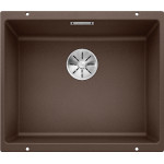 Кухонная мойка Blanco SUBLINE 500-U SILGRANIT кофе с отв.арм. InFino (арт.523441)