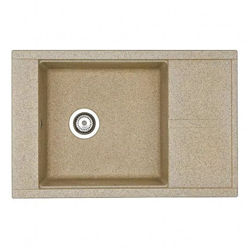 Кухонная мойка AQUATON Делия 78 (1A715132DE220) песочный