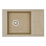 Кухонная мойка AQUATON Делия 78 (1A715132DE220) песочный