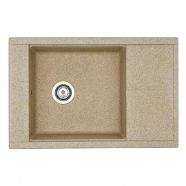 Кухонная мойка AQUATON Делия 78 (1A715132DE220) песочный