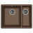 Кухонная мойка FLORENTINA Вега 335/160 мокко (22.325.D0510.303)
