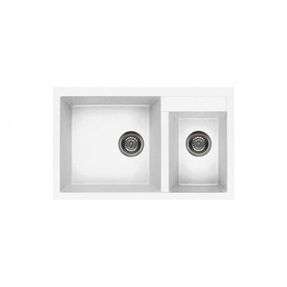 Кухонная мойка ELLECI Quadra 440 White K96