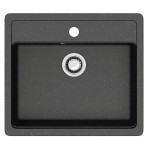 Кухонная мойка ZETT lab 9/Q4 черный T009Q004